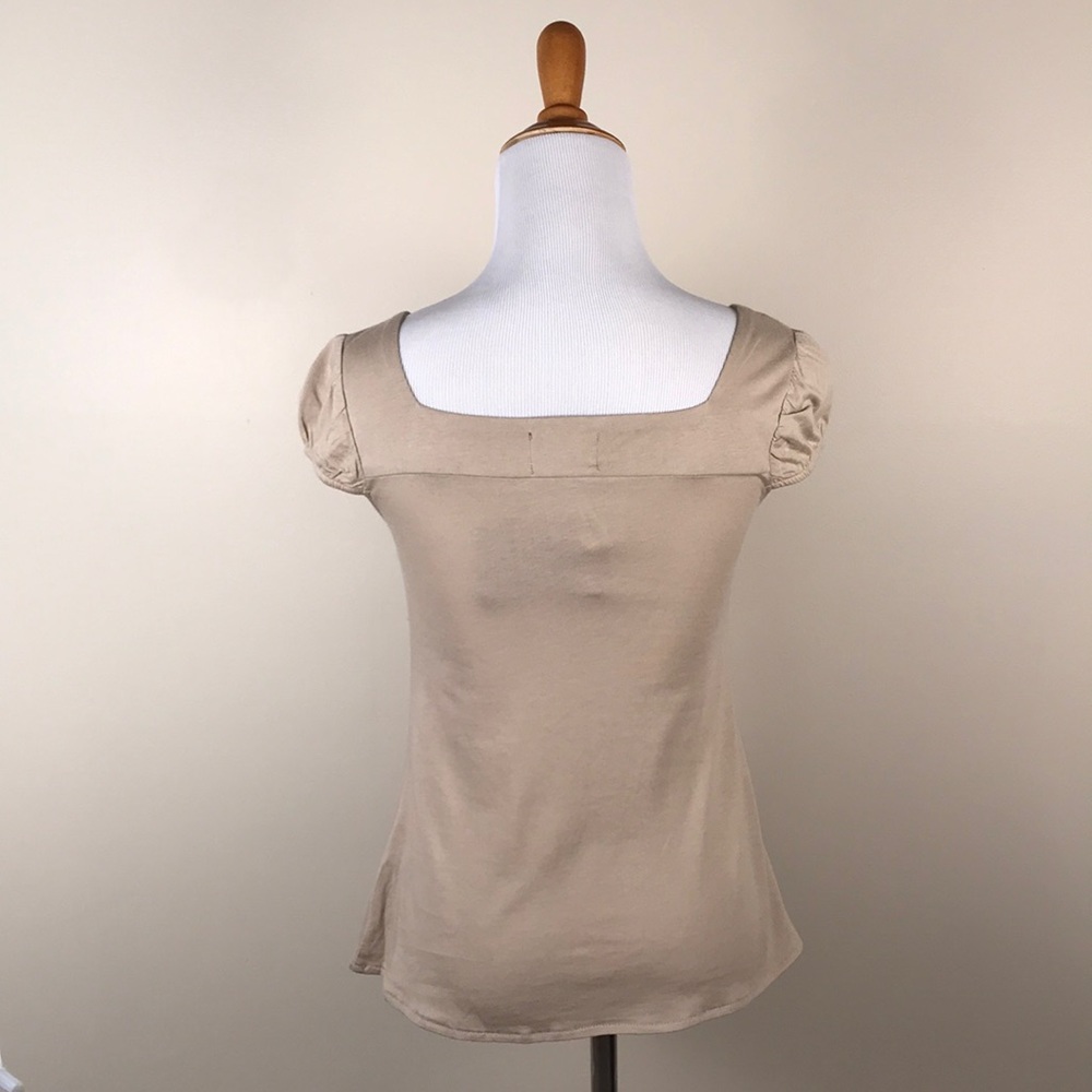 NWT Sweetees Cap Sleeve Beaded Top - Picture 4 of 6